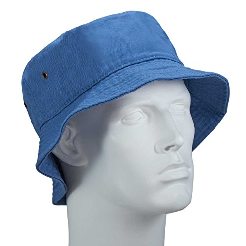 Bandana.com Light Blue Bucket Hat - Single Piece - LXL