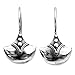 NOVICA Artisan Handmade Sterling Silver Drop Earrings Unique No Stone Thailand Bohemian [1.2 in L x 0.6 in W] ' Modern Romantic'