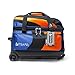Pyramid Path Deluxe Double Roller with Oversized Accessory Pocket Bowling Bag (Royal Blue/Orange)