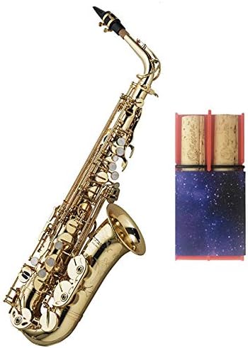 Virtuoso Alto Saxophone By RS Berkeley - Lacquer Finish w/Bonus Red Galaxy Rockin' Reed Holder by Lescana