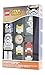 LEGO Watches and Clocks Quartz Plastic Watch, Color:White (Model: 8020325)