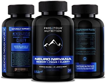 BRAIN BOOSTER VITAMINS for Memory, Focus &amp; Clarity - Natural Nootropic Pills for Mental Performance To Provide Optimum Blend Of Ginkgo Biloba, St. John's Wort, Bacopa Monnieri &amp; More - 30 caps