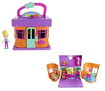 240657 Polly Pocket Pollyville Gebaudesortiment Supermarkt Mit