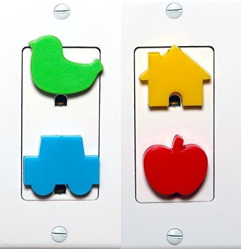 Meille's Baby Safety Secure Outlet Plug Cover - 12 counts