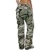 Women's Loose Fit Cargo Pants Outdoor Multi Pockets Quick Dry Jungle Hiking Military Trousers