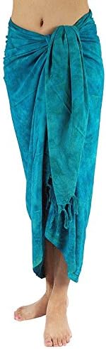 Hand Dye Batik Sarong, Pareo/ Scarf - 1587 By Lotus Resort Wear