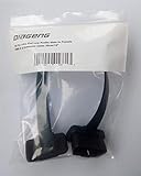 Diageng OBD-RIB-016-300 16 Pin Ultra Flat Low Profile Male to Female OBD II 2 Extension Cable (30cm/12)