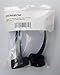 Diageng OBD-RIB-016-300 16 Pin Ultra Flat Low Profile Male to Female OBD II 2 Extension Cable (30cm/12)