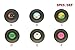 Janazala Vintage Vinyl Record Beverage Table Coasters For Drinks, Including Bottle Opener. For Wine Glasses, Beer, Whiskey, Cocktail, Hot and Cold Drinks, Set of 6