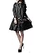 LINENLUX Rain Jacket Women Raincoat Jacket Women Raincoat Women Rain Jacket for Women (Black Point(Chest:40In))