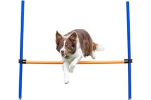 TRIXIE Agility Hurdle Adjustable Dog Jump, Ideal for Beginners & Advanced, Dog Obstacle Course Equipment 1 x Hurdle