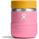 Hydro Flask Insulated Food Container - Snack Container for Kids and Lunch Box - 12 Oz Food Jar in Dahlia Pink