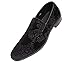 Bolano Mens Dress Shoes Velvet Smoking Slippers in Paisley and Embossed Designs