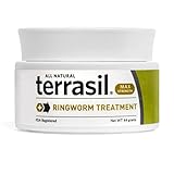 Terrasil® Ringworm Treatment MAX - 6x Faster Doctor Recommended Patented 100% Guaranteed All-natural Anti-Fungal Ointment for itching burning pain inflammation & irritation from fungal infection 44g