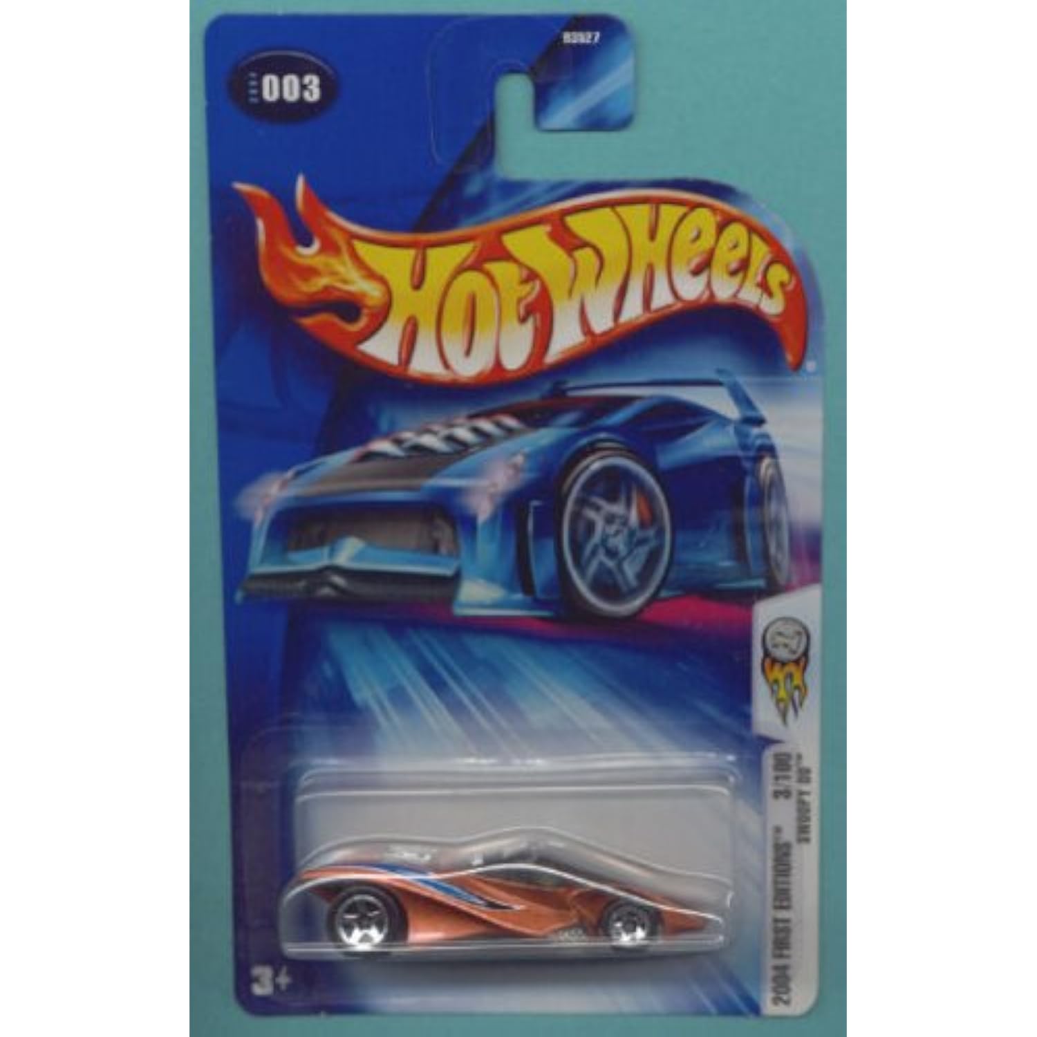 Hot Wheels 2004003 First Editions 164 Scale Gold Swoopy Do Die Cast