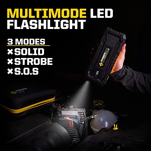 RUGGED GEEK RG3000 HD 3000A 12V Portable Car Battery Jump Starter