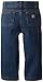Carhartt Little Boys' Toddler Denim Dungaree Jeans, Worn In Blue, 3T