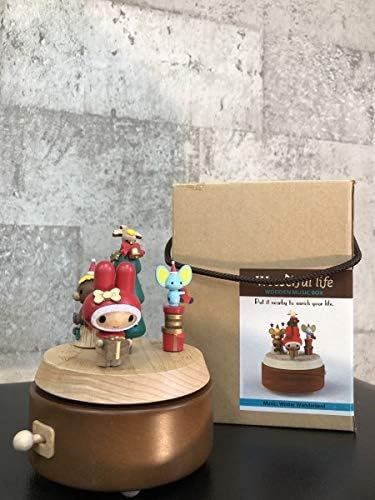 Amazon 展示品 Wooderful Life マイメロディ 木製 からくりオルゴール くるみ割り人形 オブジェ 箱付 動作確認済 07aさんりお 音色 不朽 名作 オルゴール ホビー