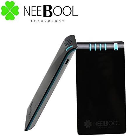 Ashon 4200mAh High-capacity UltraThin Portable External Power Bank Battery Charger with Dual usb Travel Charger for Cellphones and Tablets