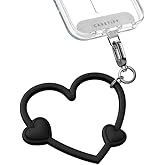 CASETiFY Jelly Wristlet [Hands-Free/Soft-Touch/Easy Clip] - Pink Passion/Red Romance/Black/Periwinkle Promise/Orange Optimism/Cherry/Apple/Flower/Cloud