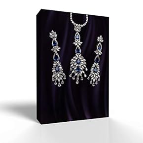 Wall26-Canvas Wall Art-Elegant Jewelry-Giclee Painting Wall Bedroom Living House Decoration Home Art - 12x18 inches