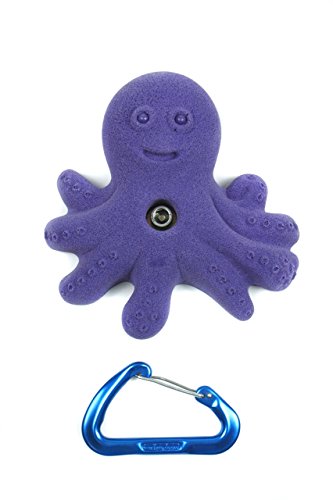 Ollie The Octopus | Bolt-on Rock Climbing Hold | Purple