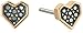 Fossil Glitz Heart Stud Earrings