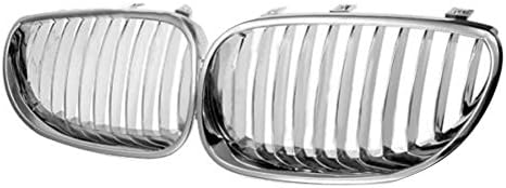 YoZhanhua Front Chrome Sport Wide Kidney Grille Grill for BMW E60 E61 5 Series 03-09 SR1G Tool Accessories