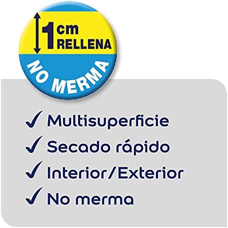 Masilla Grietas Profundas Blanco 1 Kg
