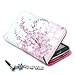 ivencase Wallet Flower 37 Leather Stand Case Cover for Samsung Galaxy Grand Duos i9080 i9082 + One phone sticker + One "ivencase" Anti-dust Plug Stopper