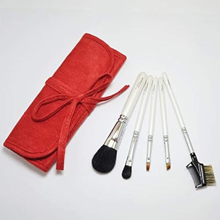 Amazon 熊野筆 北斗園 ビギナーズセット ケース付 To 3 名入れ無料 熊野化粧筆 メイクブラシ セット 北斗園 メイクアップブラシ 通販