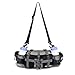 BP-VISION Outdoor Fanny Pack Hiking Camping Biking Waterproof Waist Pack 2 Water Bottle Holder Sports Bag for Women and Men Black