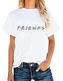 Friends TV Show Shirt Summer Graphic Tees Tops