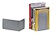 Acrimet Metal Bookends, Non-Skid Book Stand for Shelves, Heavy Duty Book Stopper, 6-7/8