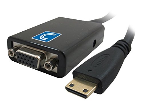 Comprehensive Cable HDCM-VGAF HDMI C Male to VGA Female with Audio Converter