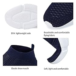 WXQ Men's Fashion Sneakers - Lightweight Breathable