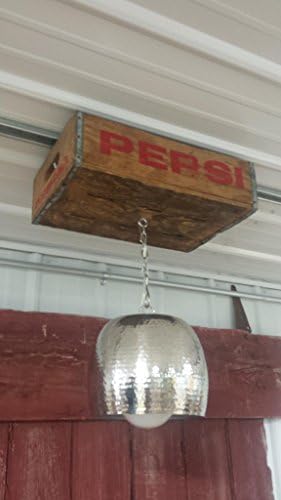 Antique Pepsi Crate turned Lighting Fixture, Ceiling Light, Pendant