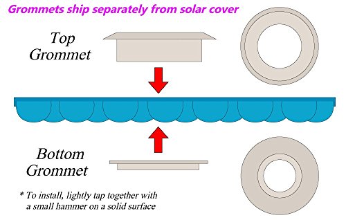 image for Sun2Solar Blue 18-Foot-by-34-Foot Rectangle Solar Heating Swimming Poo