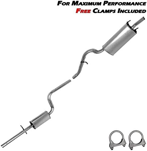 muffler resonator pipe exhaust system kit fits: 1997-2000 Dodge Stratus