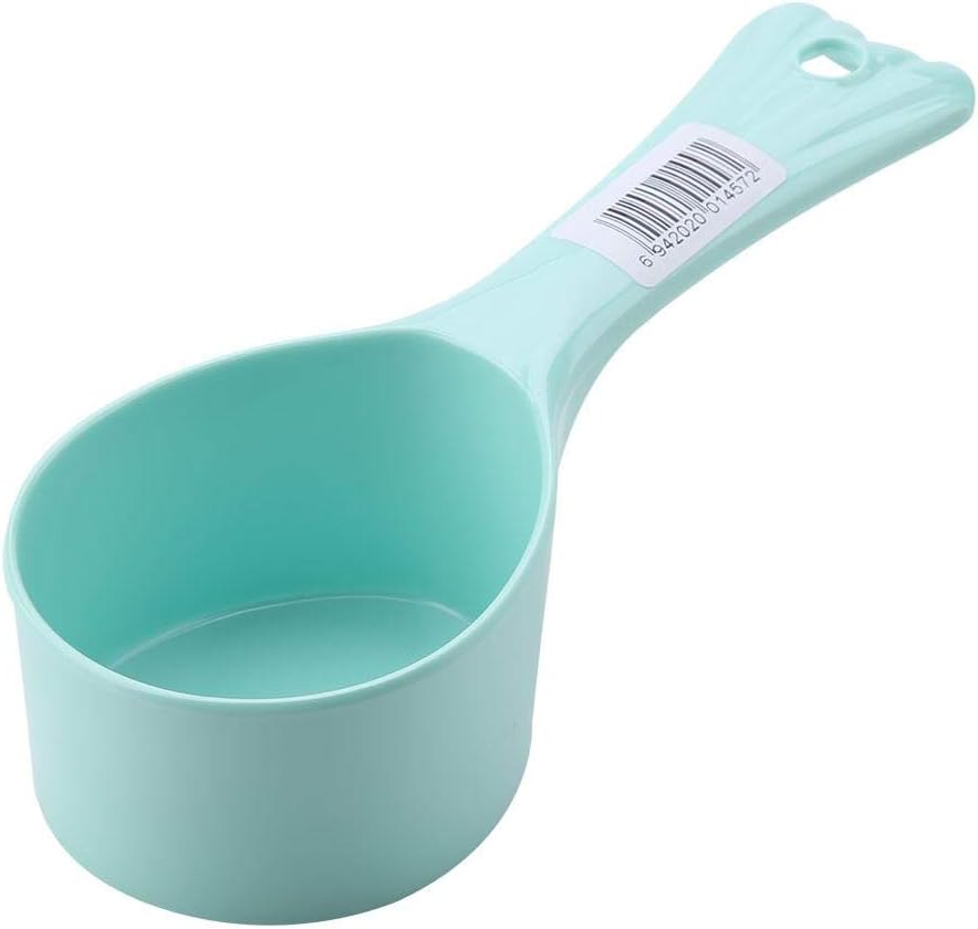 Pssopp Handy Pet Food Scoop for Dogs and Cats - Smooth Measuring Cup for Dry Pet Food Easy Scooping of Kibble with Comfort Grip