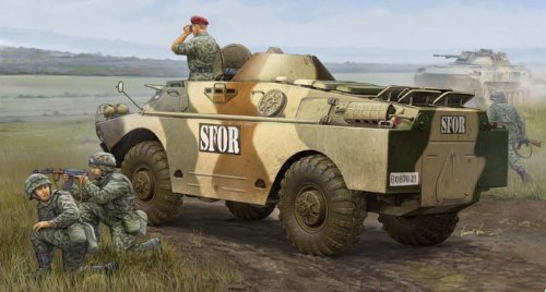 Trumpeter Russian BRDM2 Late Amphibious Armored Recon Vehicle (1/35 Scale)