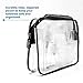Travel Size Bottle Set with Clear Bag for Toiletries and Cosmetics (16 Pack)