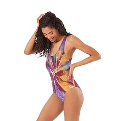 Aluy's boutique Women's Swimsuits - Colorful Tie