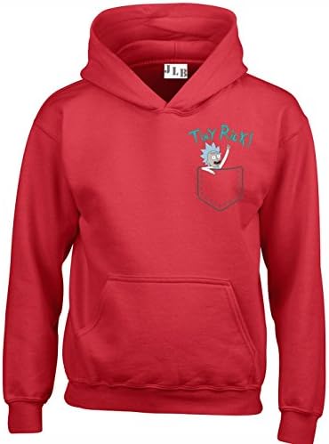 JLB Print Tiny Rick US Comedy Animation Inspired Premium Quality Unisex Hoodies for Men, Women and Teens