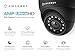 Amcrest 4MP POE Camera Dome, Security Outdoor IP Camera - IP67 Weatherproof, 98ft Night Vision, 118° FOV, Remote Live Viewing, 4-Megapixel (2688 TVL), IP4M-1055E (Black)