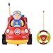 FunsLane Cartoon Fire Truck Toy RC Radio Control Car with Music and Light for Kids