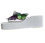 LGXH Women Platform Flip Flops Slippers Summer