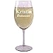 Personalized White or Red Wine Glass 14 Oz - Wedding Party Bridesmaid Mother's Day Housewarming Gifts - Custom Engraved Monogram Drinkware Glassware Barware Etched for Free