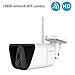 KAANSKY K4 Outdoor WiFi Wired Security Camera HD1080P Waterproof IP66 Mount Bullet Surveillance Camera with Motion Detection& Night Vision&Max 128g SD Card with 3-Meter Power Cord Smart Alert Monitor