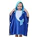 IDGIRL Hooded Baby Towel Kids Bathrobe 2-5 Year YE0014-Blue